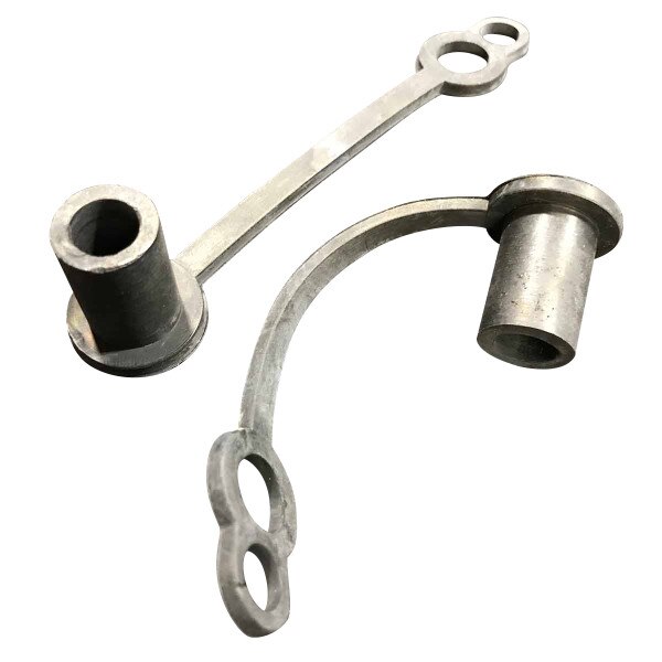 1/4" Female Dust Cap Black Rubber
